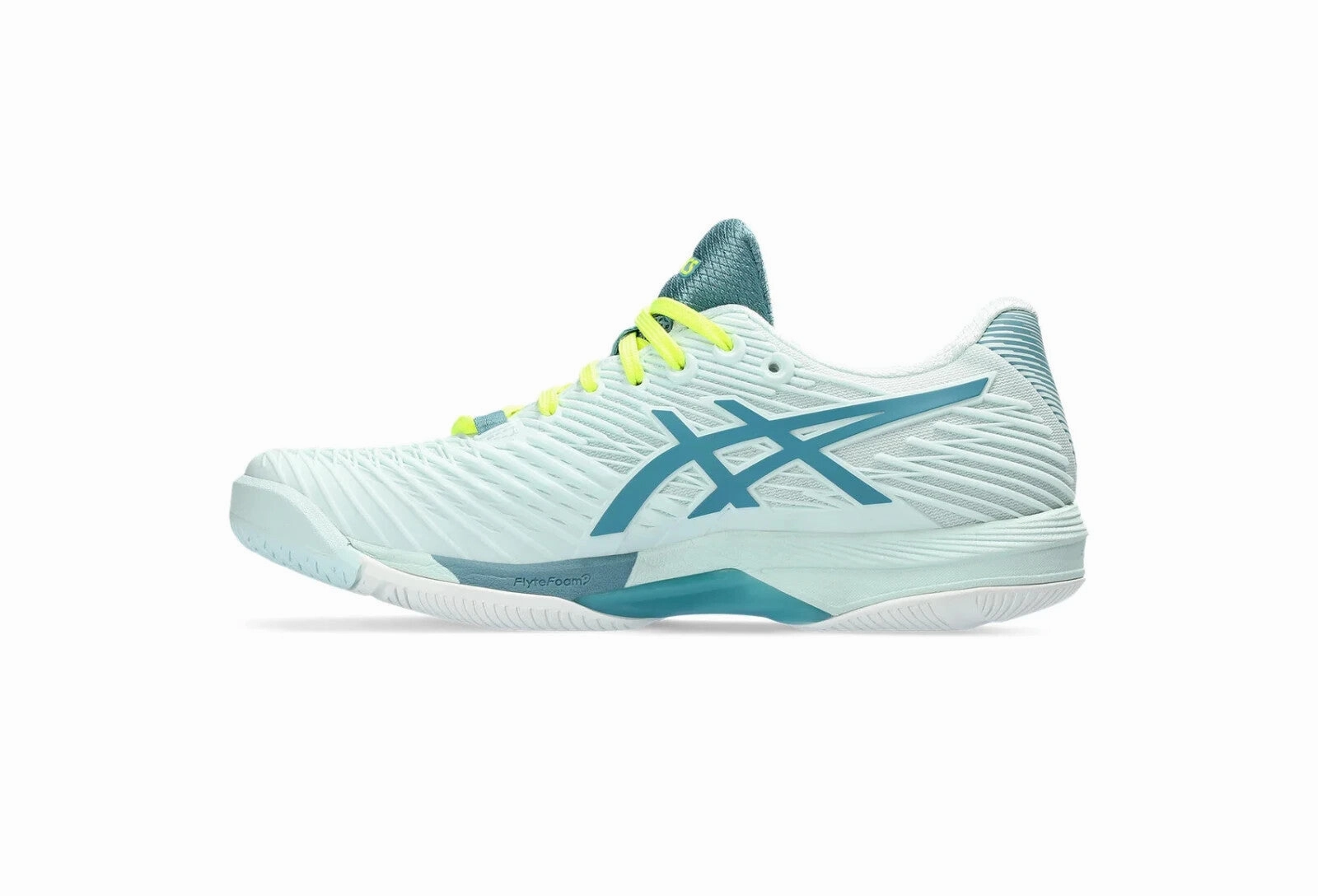 Asics Solution Speed FF 1042A136.405 Women 8.5 Soothing Sea Tennis Shoes EEE4141