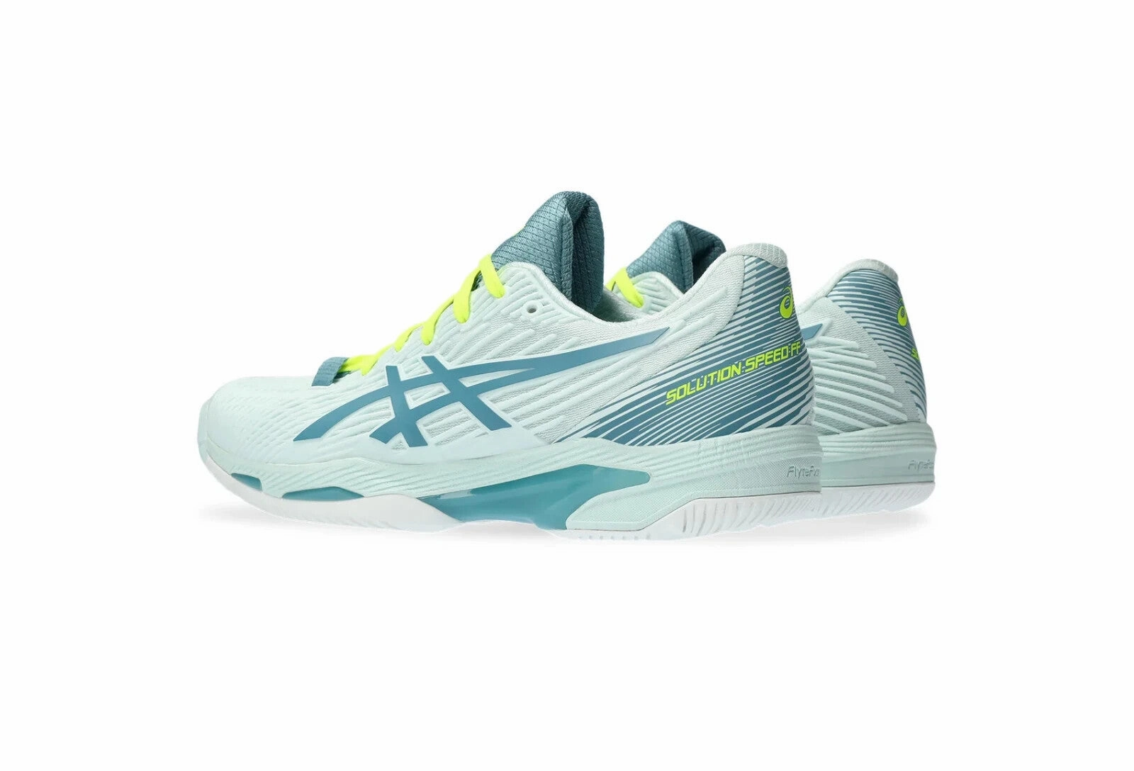 Asics Solution Speed FF 1042A136.405 Women 8.5 Soothing Sea Tennis Shoes EEE4141