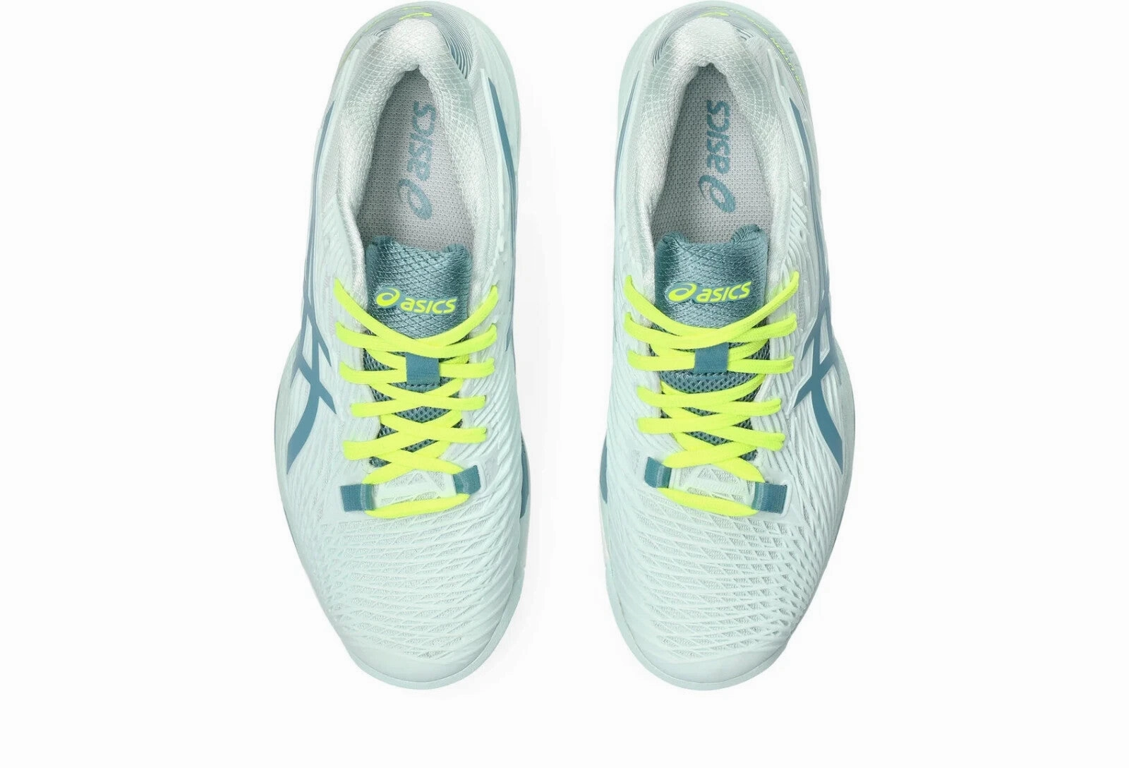 Asics Solution Speed FF 1042A136.405 Women 8.5 Soothing Sea Tennis Shoes EEE4141