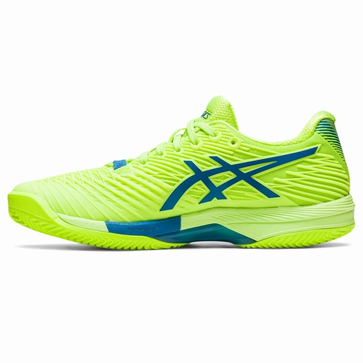 Asics Solution Speed FF 2 Clay 1042A134.300 Womens 10 Green Tennis Shoes EEE4150