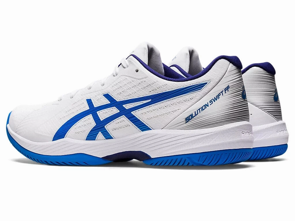Asics Solution Swift FF 1041A298-102 Sneakers Mens 11 White Tennis Shoes EEE4168