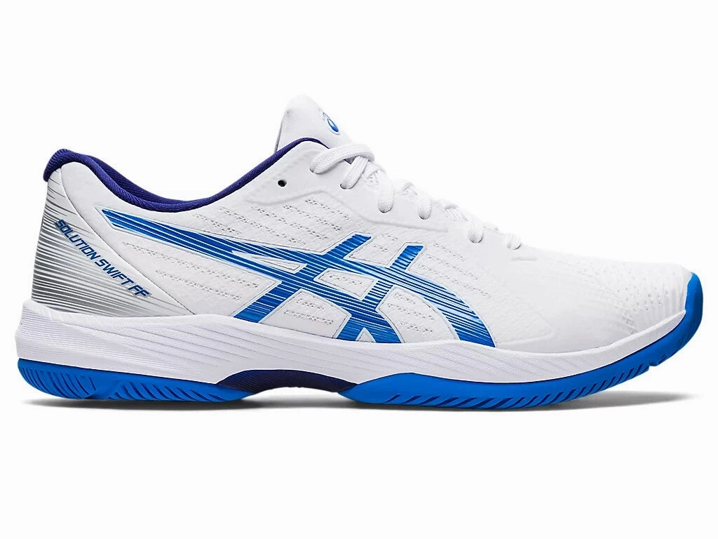 Asics Solution Swift FF 1041A298-102 Sneakers Mens 11 White Tennis Shoes EEE4168