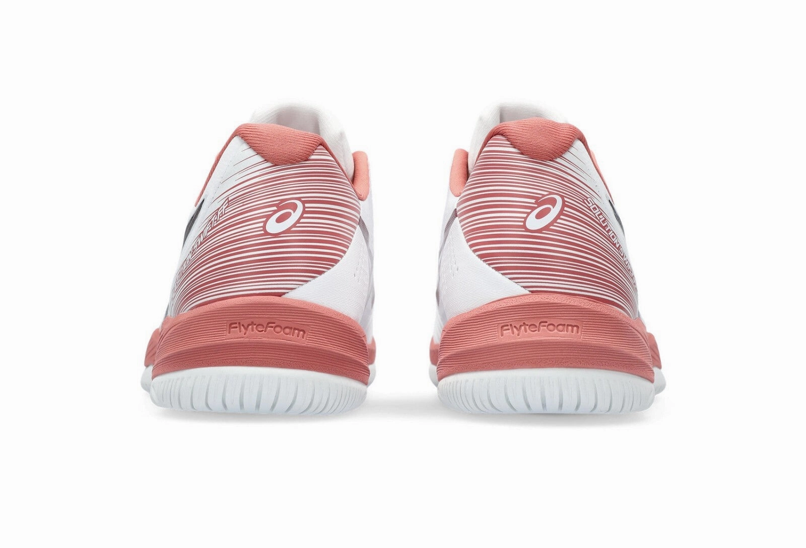 Asics Solution Swift FF 1042A197-106 Womens US 5.5 White Red Tennis Shoes TF6572