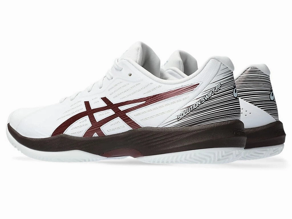 Asics Solution Swift FF Clay 1041A299-103 Men US 11.5 White Tennis Shoes EEE4233