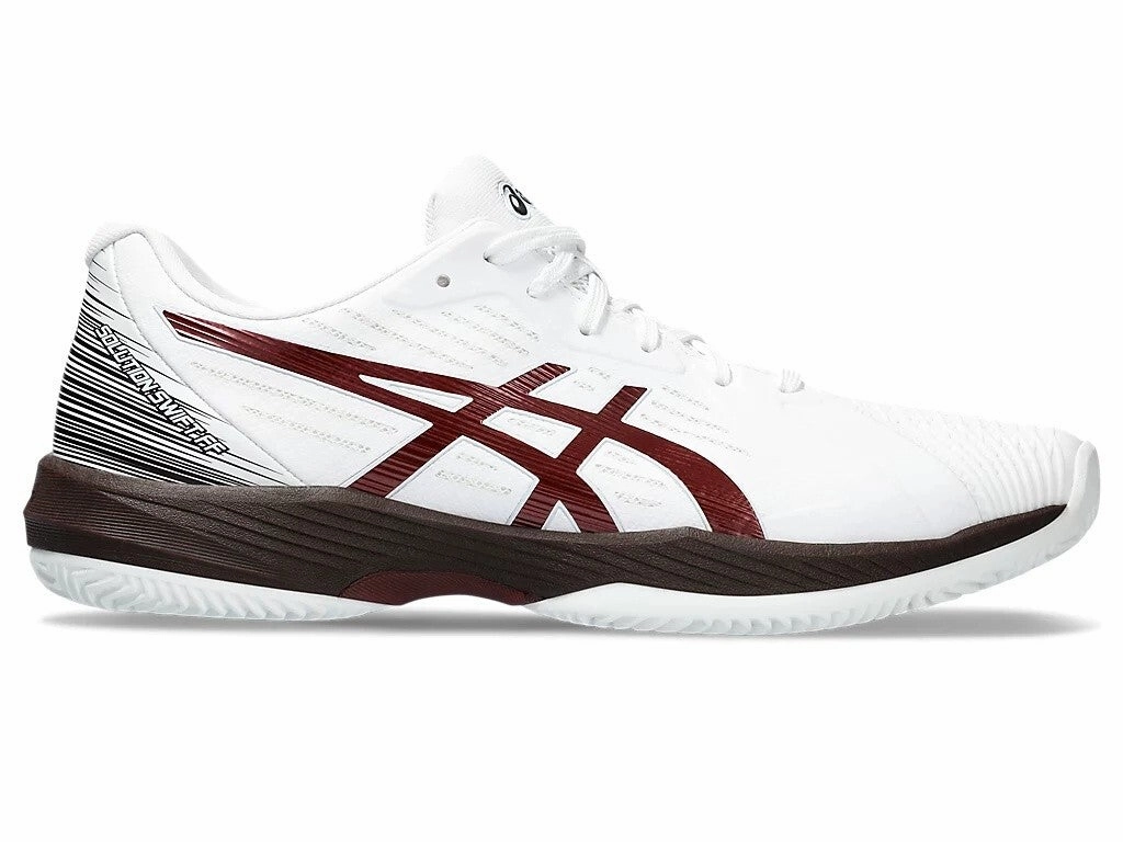 Asics Solution Swift FF Clay 1041A299-103 Men US 11.5 White Tennis Shoes EEE4233
