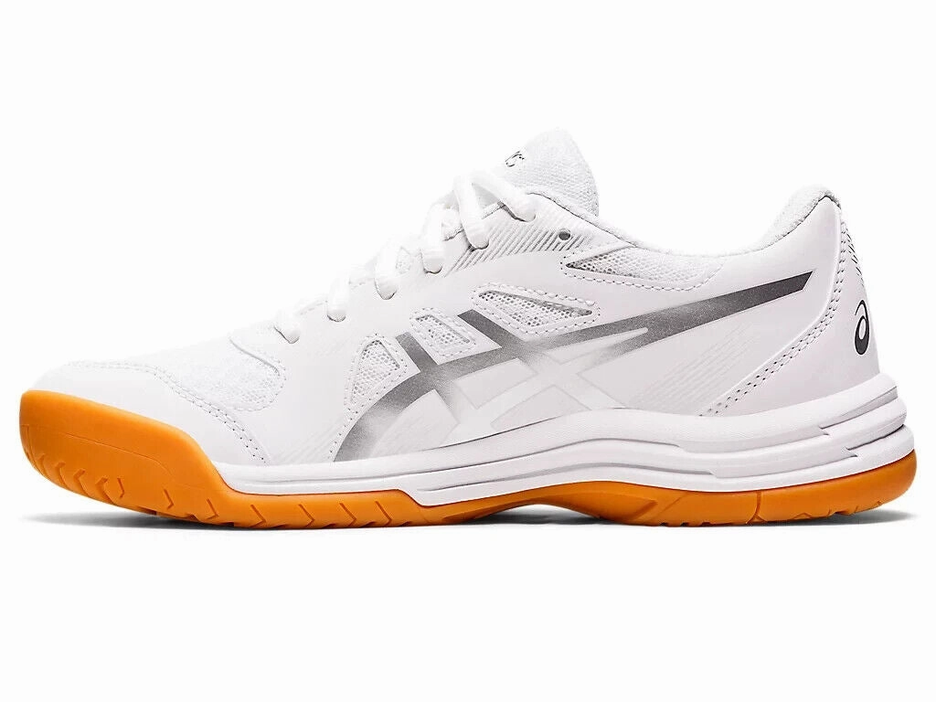 Asics Upcourt 5 1072A088.101 Sneakers Women's 12 White Volleyball Shoes EEE3173 (White,12)