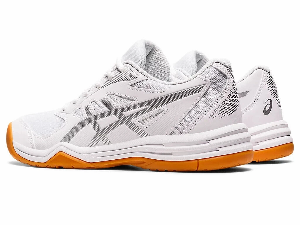 Asics Upcourt 5 1072A088.101 Sneakers Women's White Volleyball Shoes EEE2834