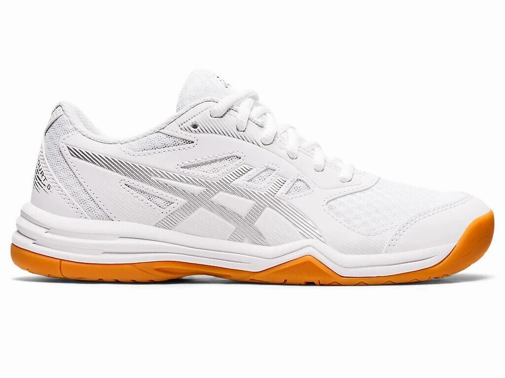 Asics Upcourt 5 1072A088.101 Sneakers Women's White Volleyball Shoes EEE2834 Womens Sports Shoes clearance