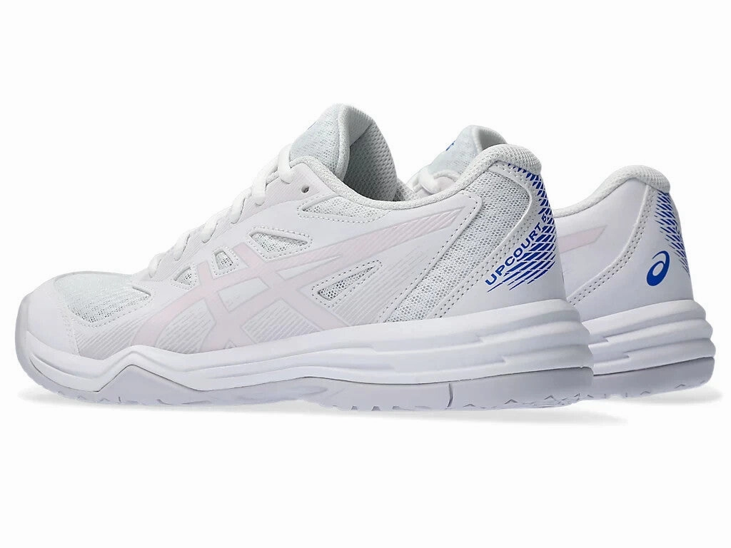 Asics Upcourt 5 1072A088-105 Sneaker Womens 11 White Cosmos Indoor Shoes EEE4056