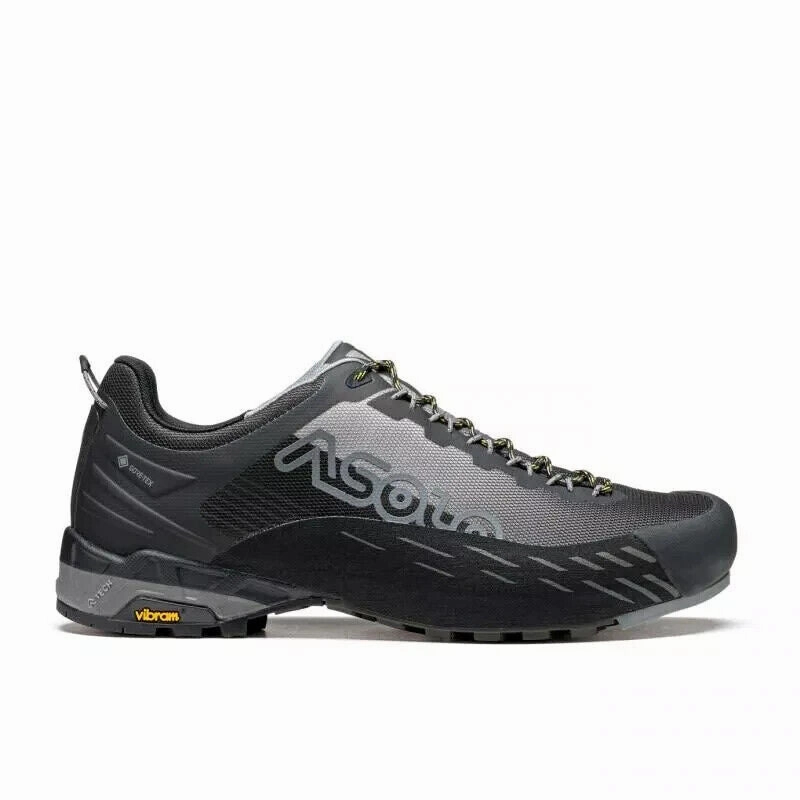 Asolo Eldo GV A01058-385 Men's US 11 Black Gray Waterproof Hiking Shoes ZPO2418