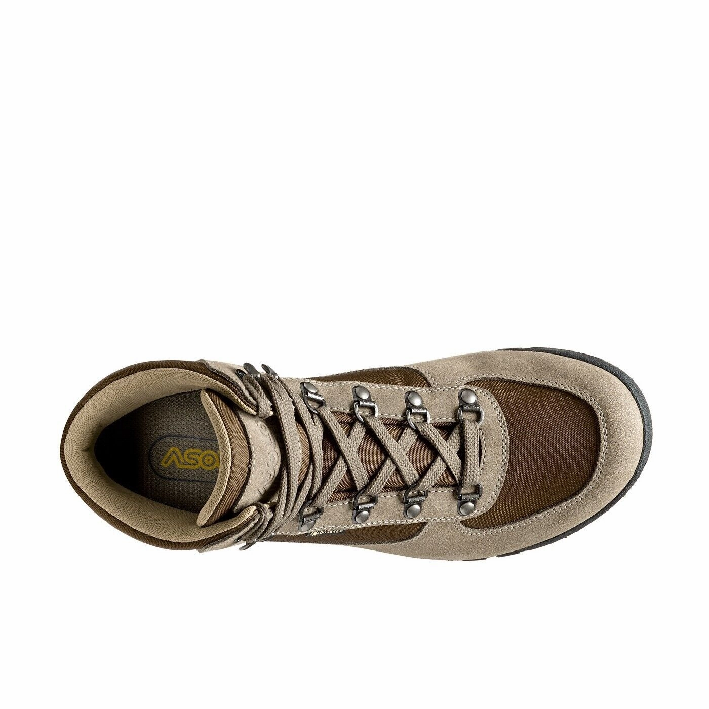 Asolo Supertrek GTX A25500 Boots Men's US 8.5 Desert Beige Ankle Hiking KHD1133