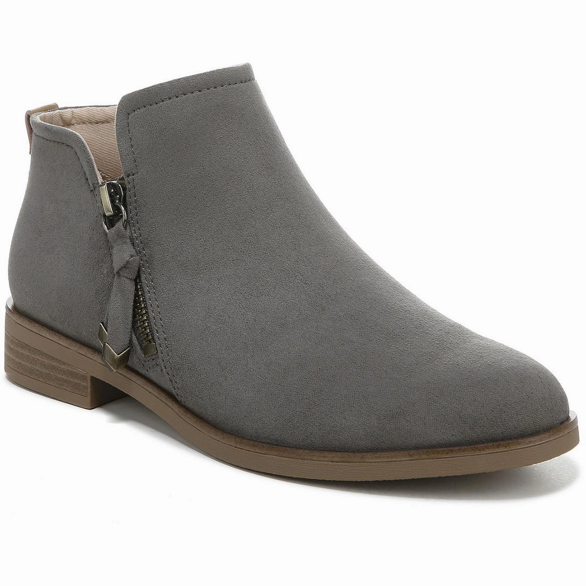 Astir Womens Zipper Ankle Booties