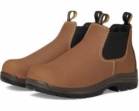 Avenger A7120 Work Boots Women's US 7 Brown Leather Composite Toe Ankle ZPO3225 Mens Athletic Shoes clearance sale
