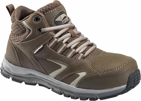 Avenger Thresher Work Boots Womens 9.5 Brown Leather Waterproof Alloy Toe ZPO680 (Brown,9.5 (Women's)) Mens Sneakers & Athletic Shoes outlet