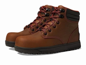 Avenger Work Boots Reflex Women's US 9 Brown Leather Waterproof Ankle KHD398 Top-rated Womens Boots outlet