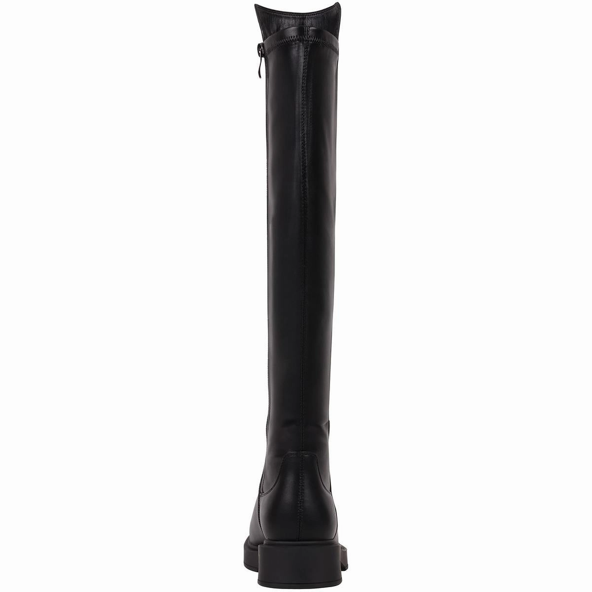 AYLA Womens Zipper Manmade Over-The-Knee Boots