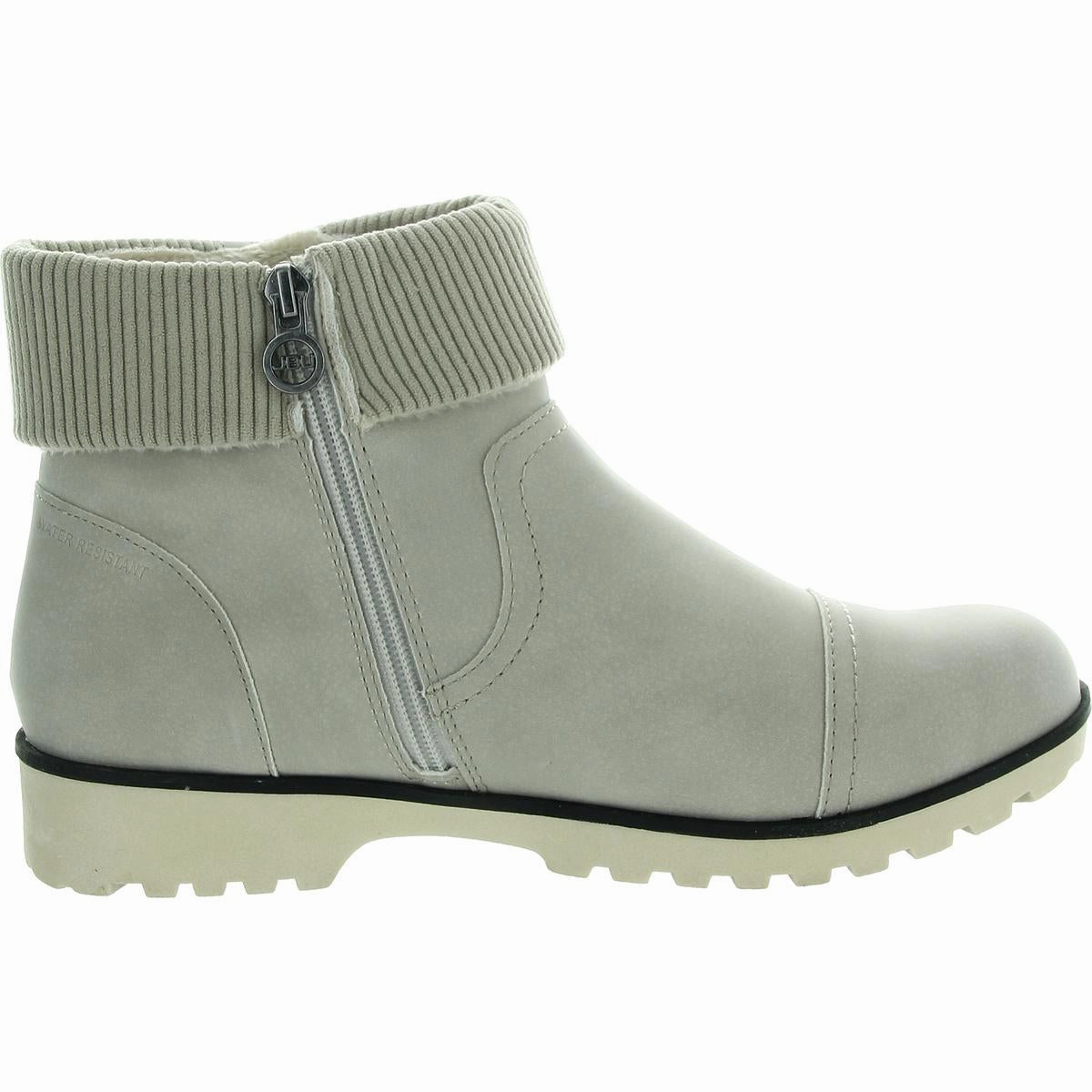 B4KRS99 Mens Water Resistant Leather Chelsea Boots