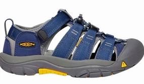 Baby Boy's Newport Sandals In Blue Depths Gargoyle Boys Sandals on clearance