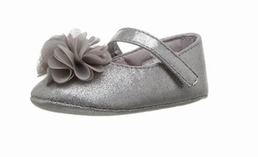 Baby Girl's Holiday Shoes In Silver Girls Shoes promo price