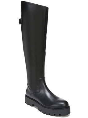 Balin Womens Leather Wide Calf Over-The-Knee Boots Womens Casual Boots clearance