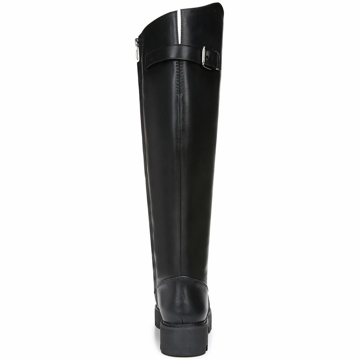 Balin Womens Leather Wide Calf Over-The-Knee Boots
