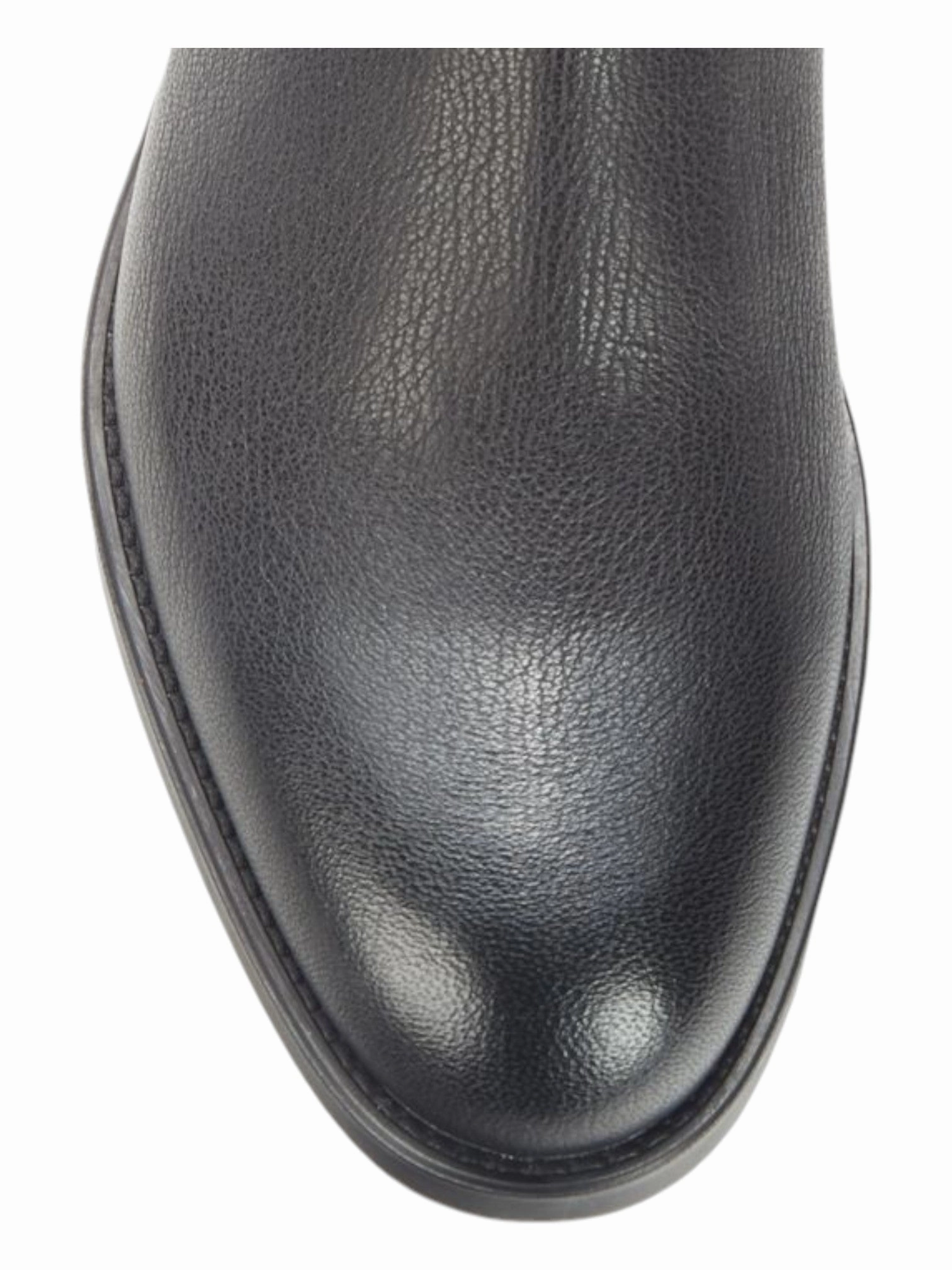 Bally Alan 6230181 Men's Black Goat Grained Leather Chelsea Boots