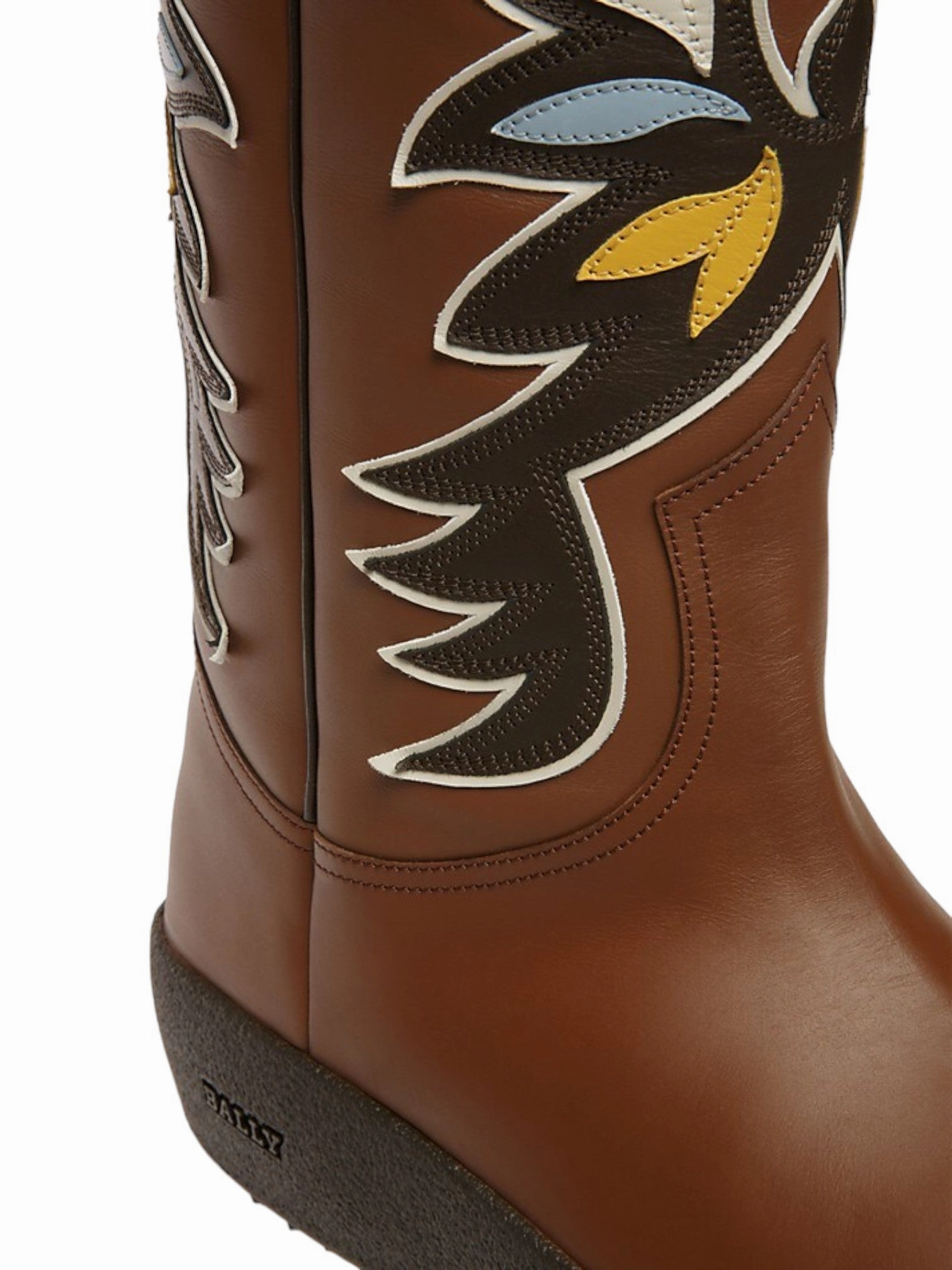 Bally Chambery 6302937 Men's Cuero/Ebano Leather Knee-High Boot
