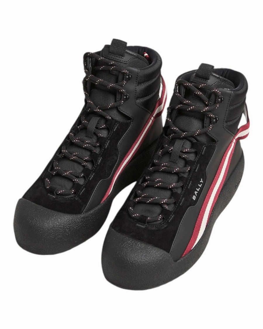 Bally Clyde 6301392 Men's Black Snow Boots Size 10