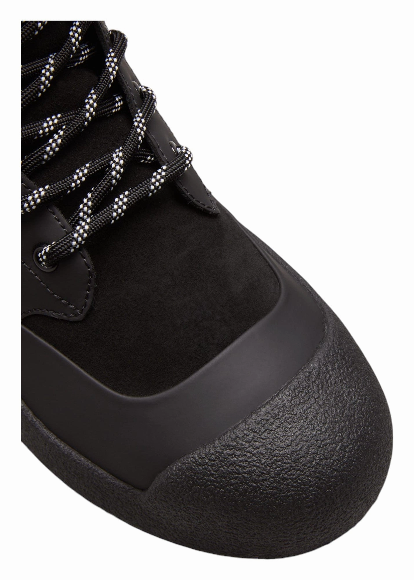 Bally Cuby 6234584 Men's Curling Shearling-Lined Suede & Leather Boots