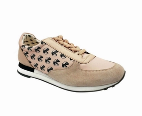 Bally Gavinia Women's 6226123 Flesh/Black Low-Top Sneakers Womens Sports Shoes clearance