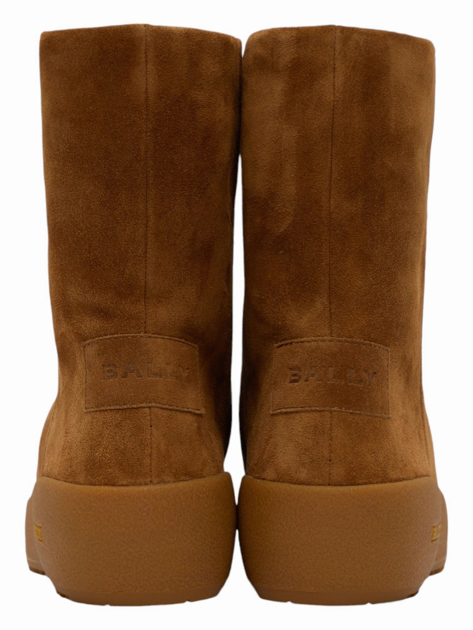 Bally GSTAAD 6302941 Men's Camel Suede Leather Shirling Lined Boots