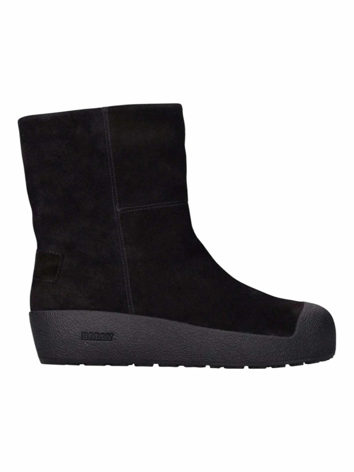 Bally GSTAAD 6302942 Men's Black Suede Leather Shirling Lined Boots
