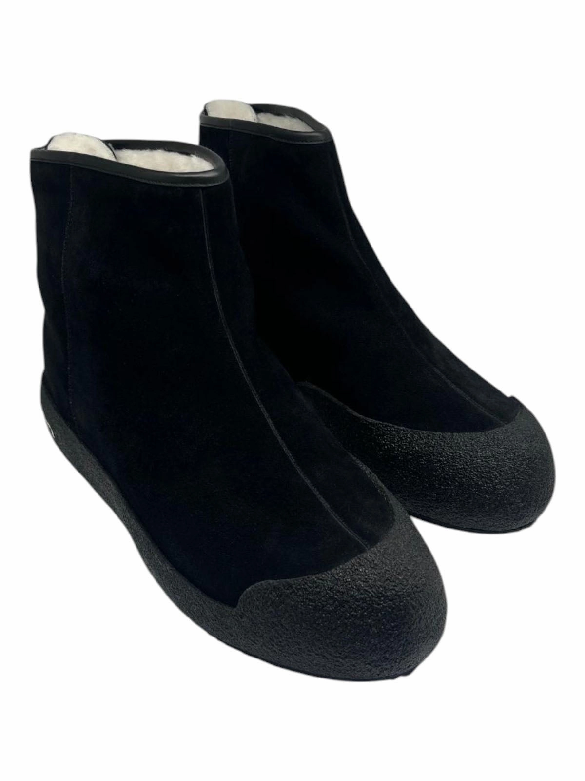 Bally Guard II 6185326 Men's Black Calf Leather Suede Boots