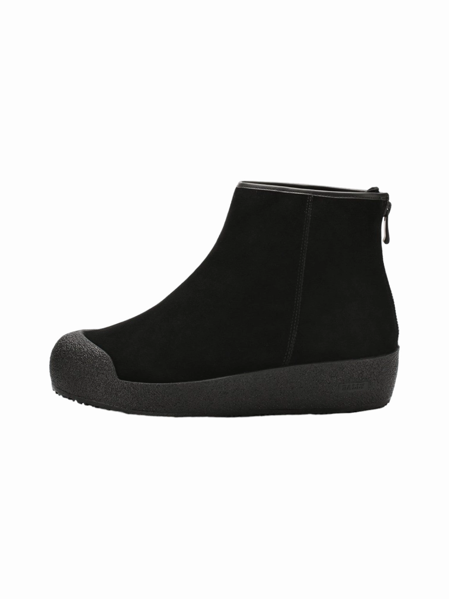 Bally Guard II 6228420 Men's Black Calf Leather Suede Boots