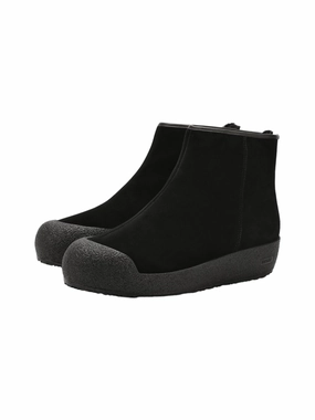 Bally Guard II 6228420 Men's Black Calf Leather Suede Boots Mens Winter & Rain Boots clearance