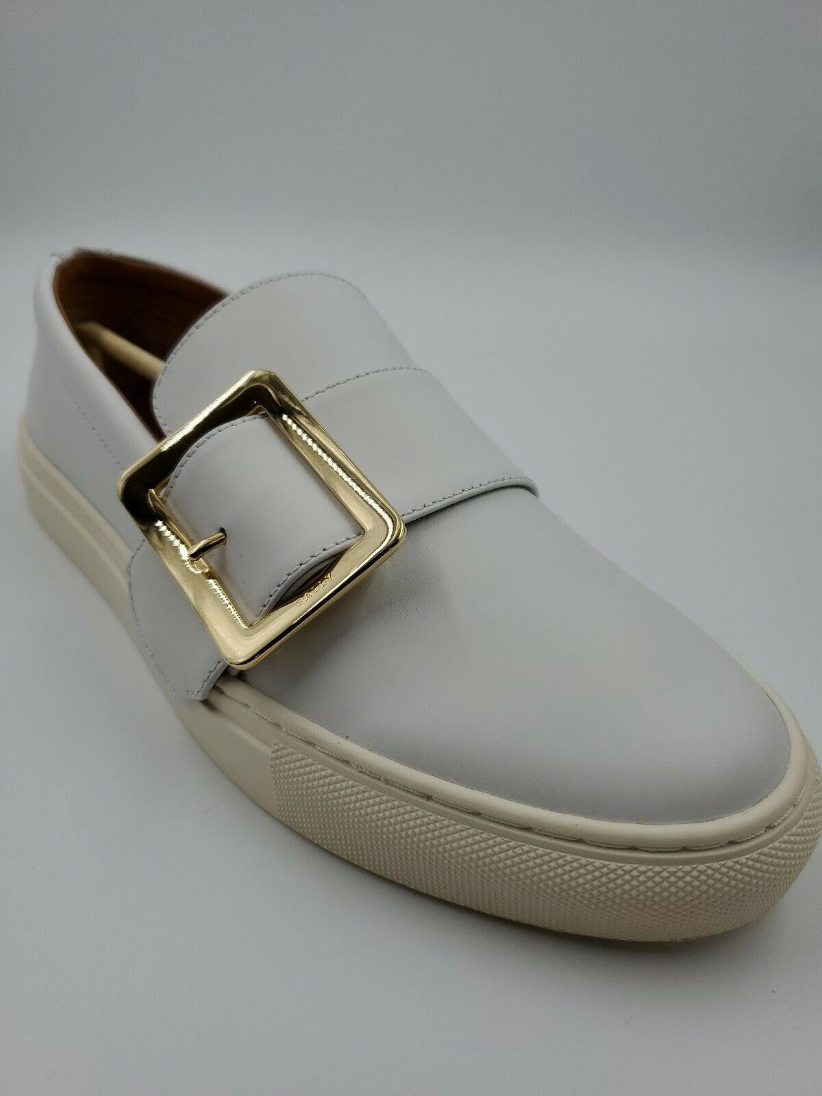 Bally Heska 07 Women's 6217886 White Calf Leather Slip On Sneakers Womens Sports Shoes clearance