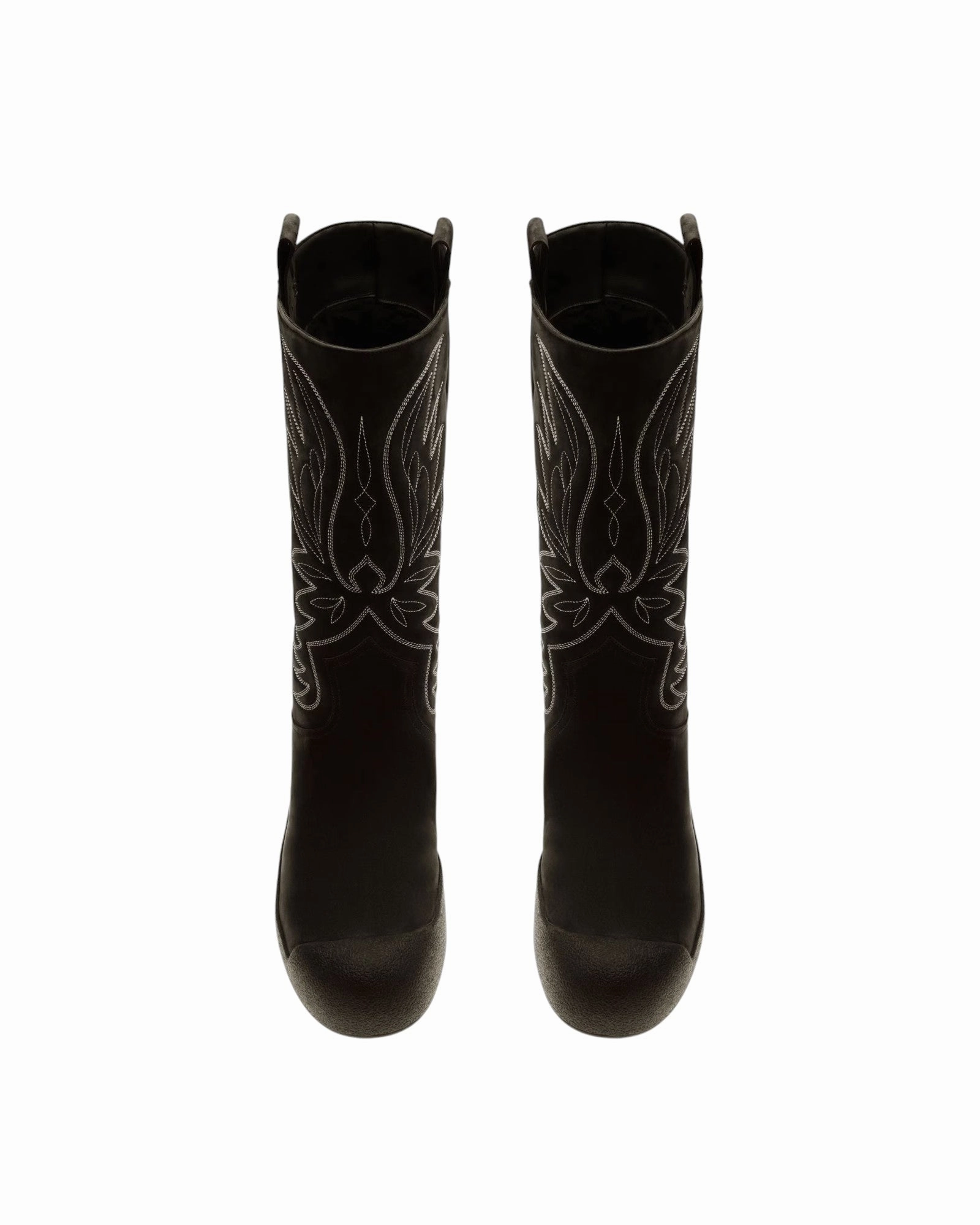 Bally Montana 6302966 Women's Black Leather Knee-High Boots