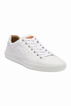 Bally Orivel Men's 6240303 White Leather Sneaker Cheap Mens Athletic Sneakers