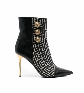 Balmain Roni 110mm ankle boots Womens Shoes cheap promo