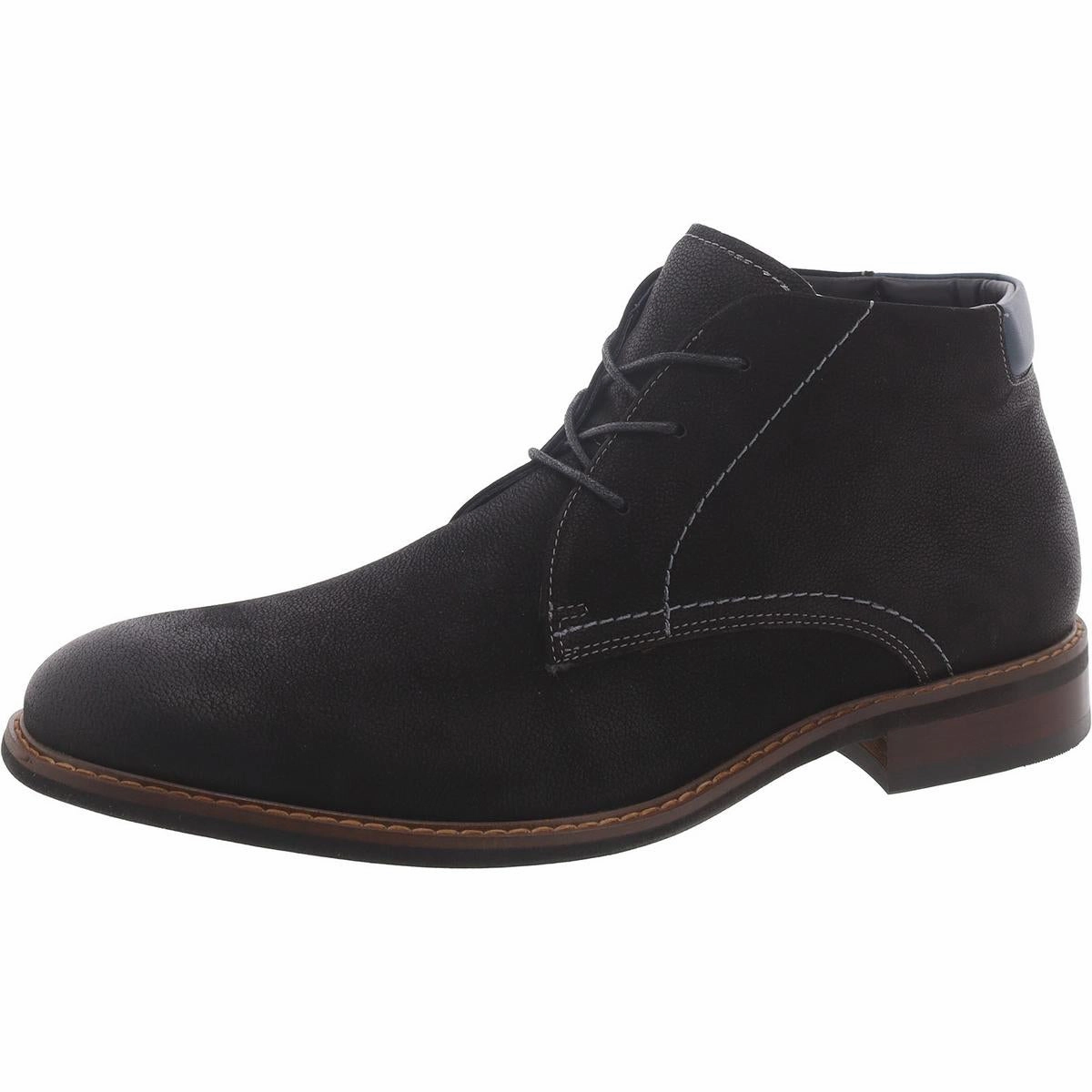 Baran Mens Nubuck Lace-Up Chukka Boots Sale on Mens Chukka Footwear
