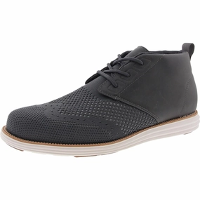 Barett Mens Padded Insole Man Made Chukka Boots Mens Chukka Boots outlet deals