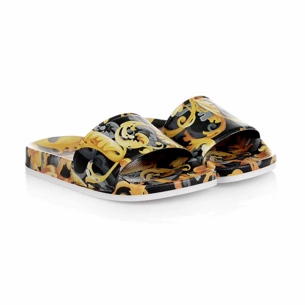 Baroccoflage Kids Print Slides Discount Boys Footwear online