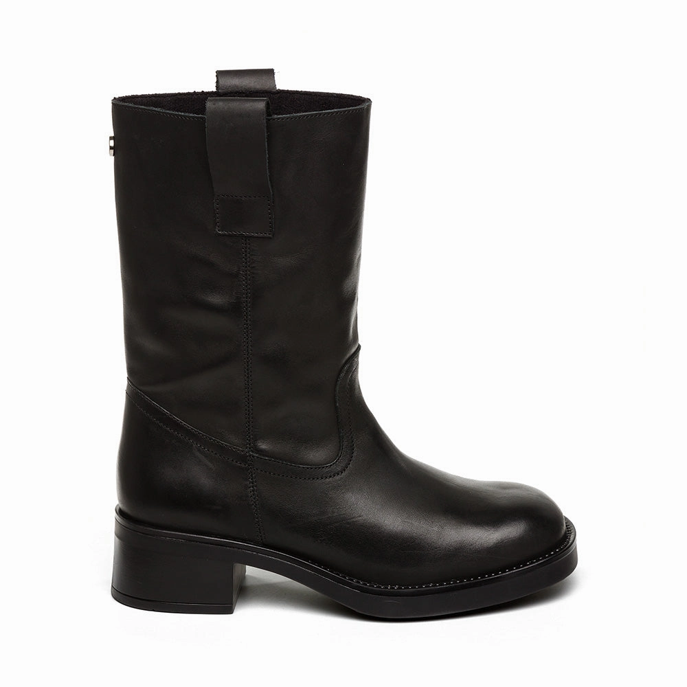 Benedict Boot BLACK LEATHER Womens Boots & Booties promotion