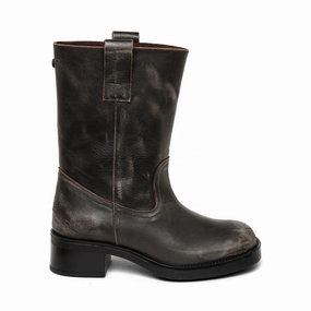 Benedict Boot BROWN LEATHER Womens Boots & Booties promotion