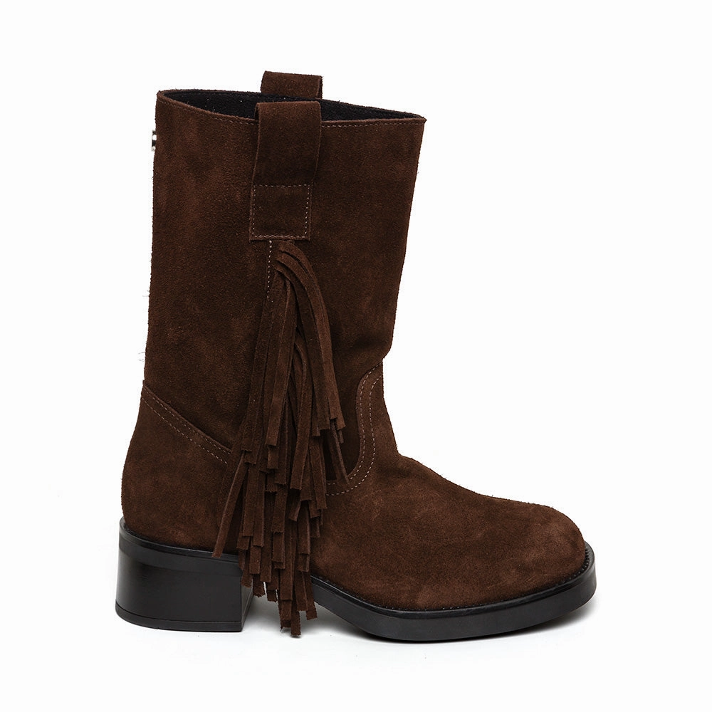 Benedict-F Boot BROWN SUEDE Womens Boots & Booties promotion