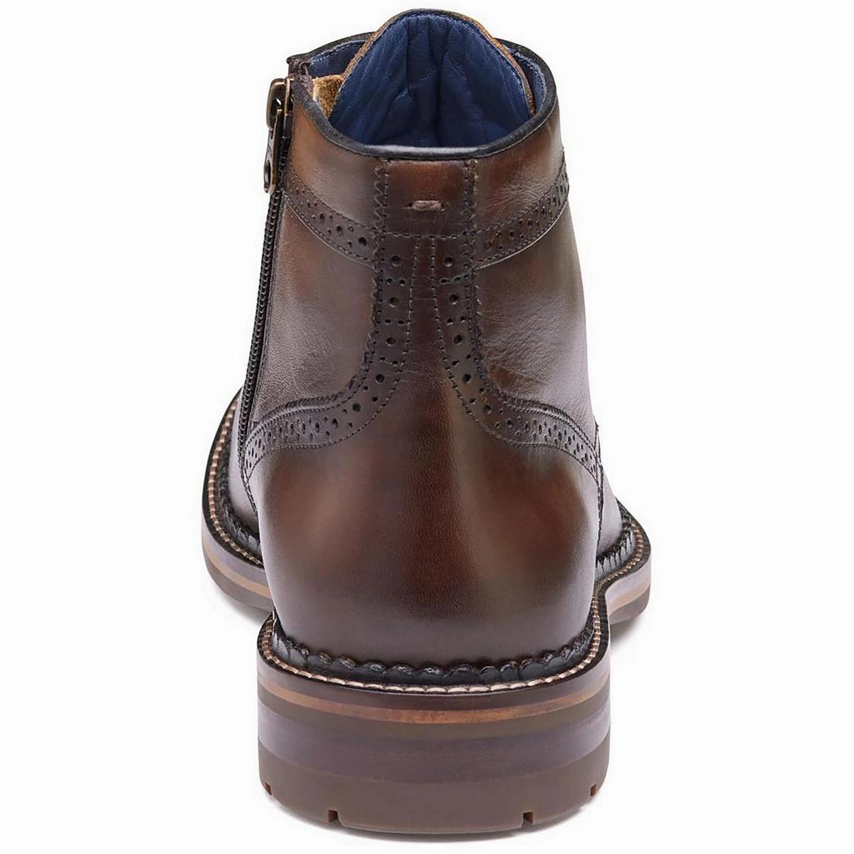 Benton Mens Leather Ankle Chelsea Boots