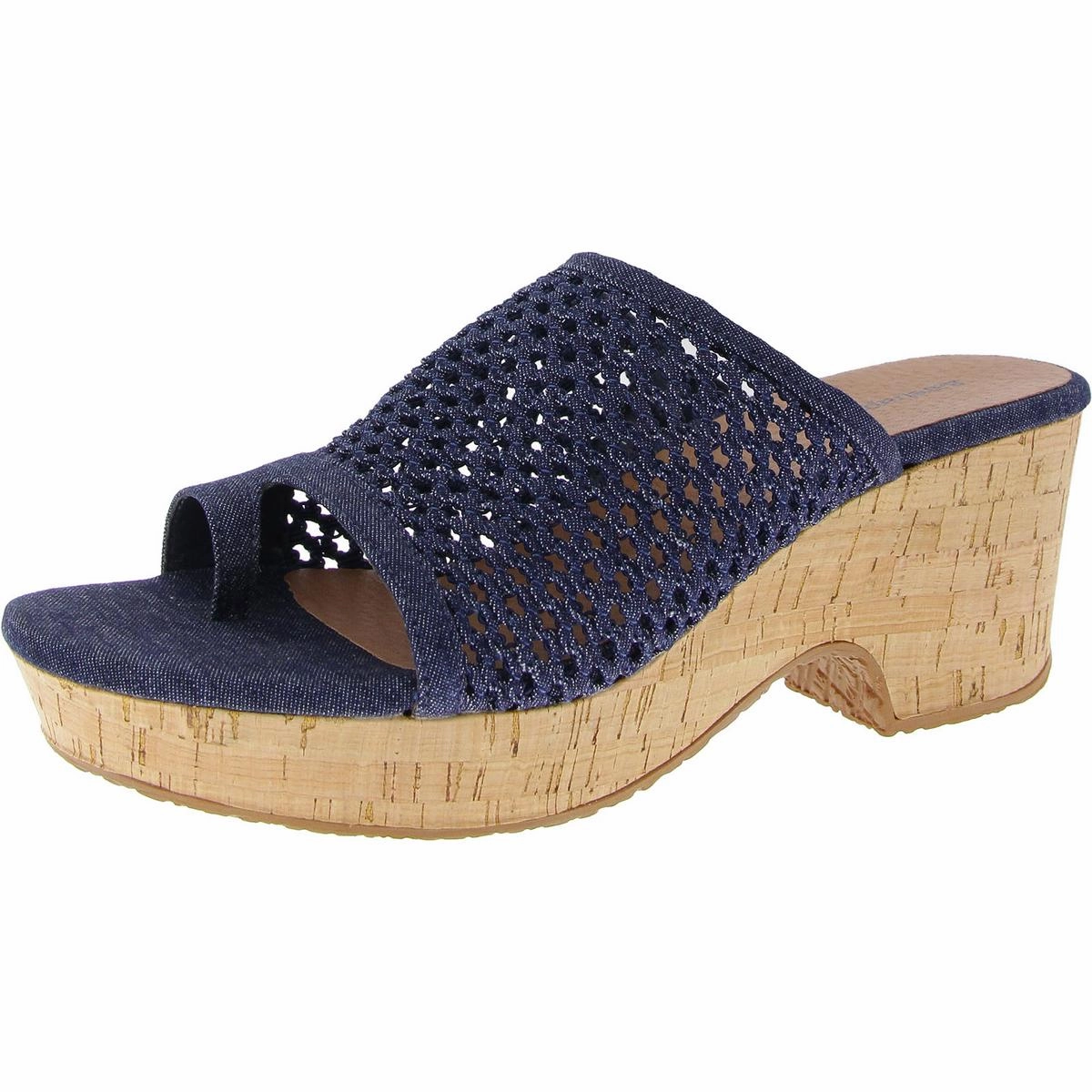 BETHIE Womens Open Toe Heels Wedge Sandals