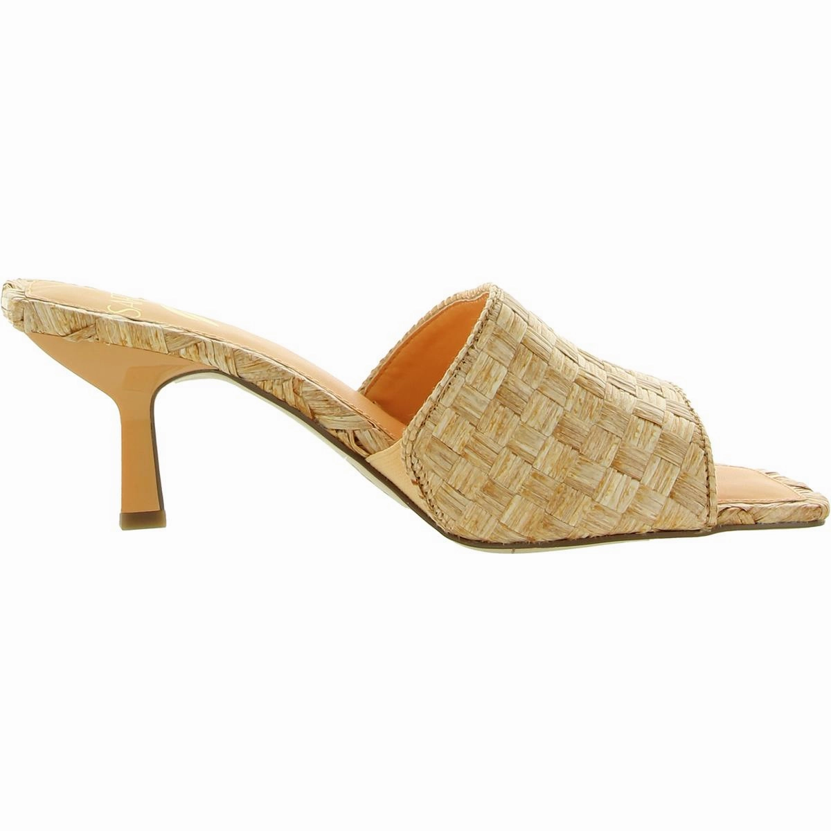 Betty 4 Womens Woven Slip On Heels