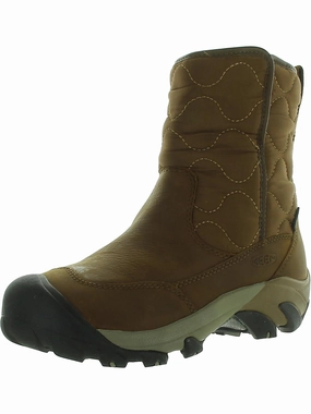 Betty Womens Leather Quilted Winter & Snow Boots Womens Fashion Boots outlet store