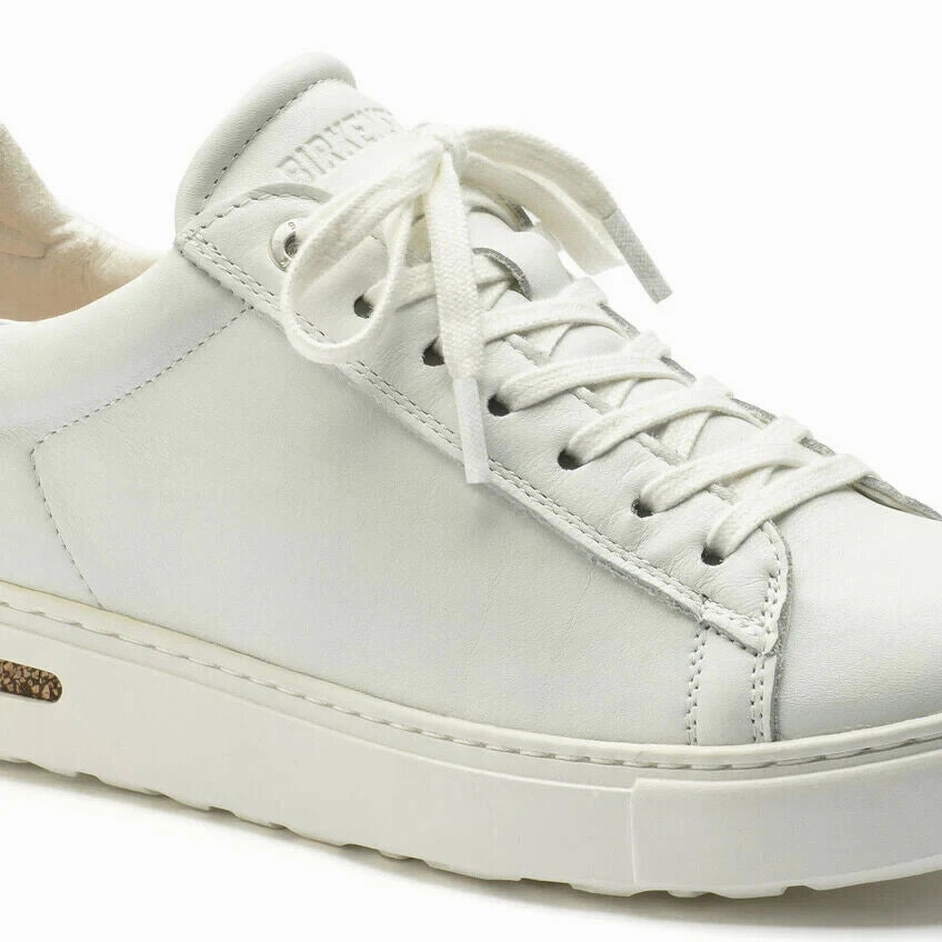 Birkenstock Bend 1017724-100 Sneaker Unisex White Leather Lifestyle Shoe ZPO2035